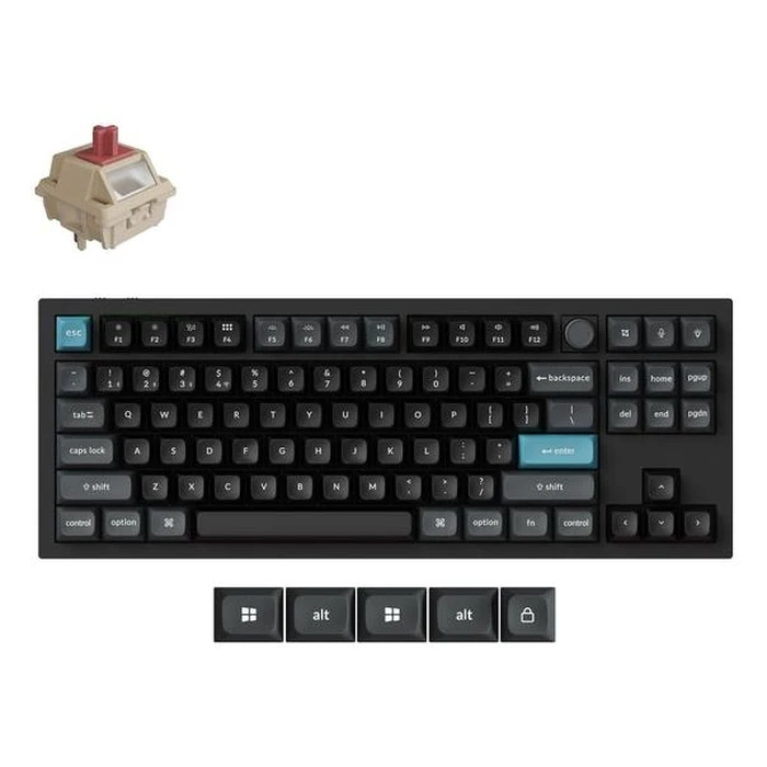 Gaming Πληκτρολόγιο Keychron Wrl Q3 Ultra Black Q3U-M1