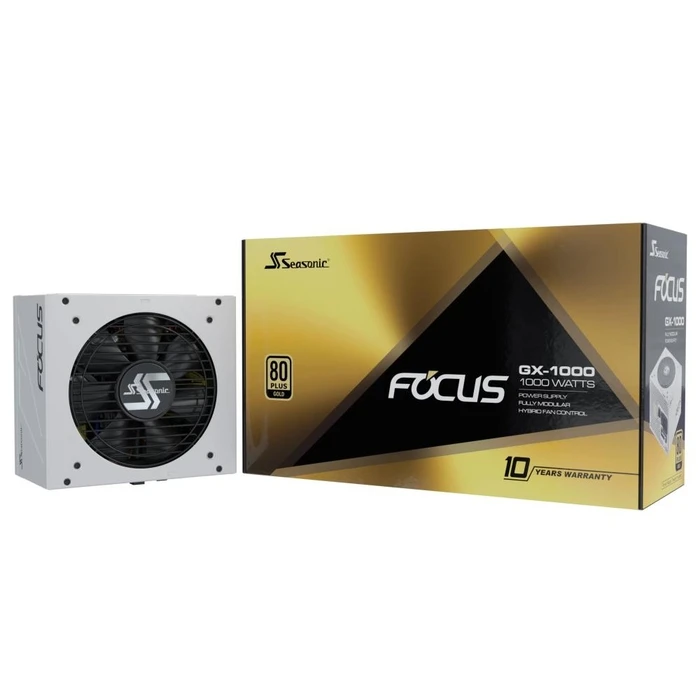 Τροφοδοτικό 1000W Seasonic Focus Gx White Atx 3 (2024) / 80 Plus Gold / White