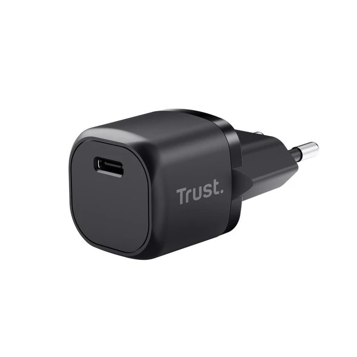 Φορτιστής Πρίζας Trust Maxo 20W/Usb-C Black 25174