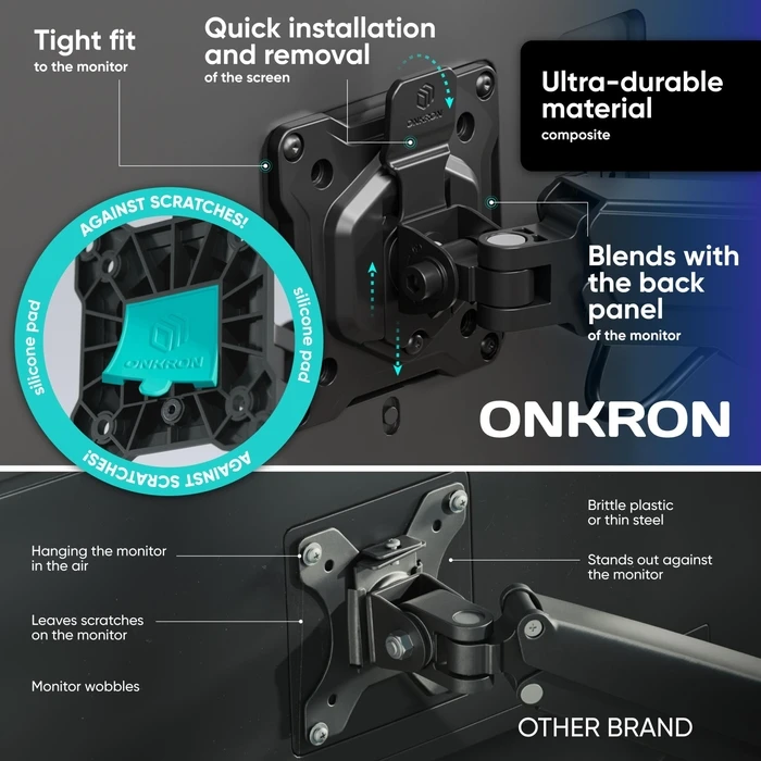 Βάση Monitor Onkron Desk Mount 13-32" Black G280-B