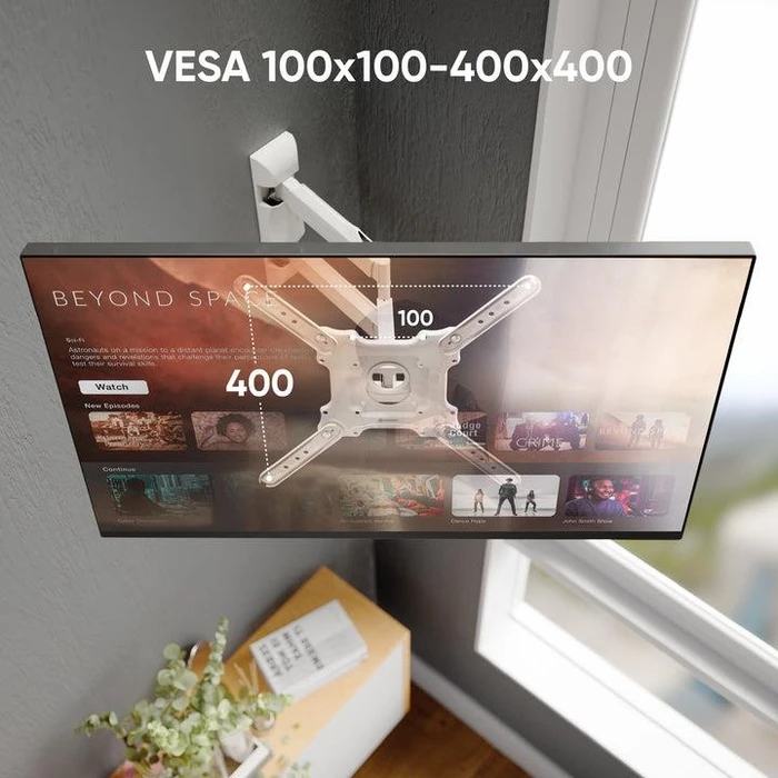Βάση Τηλεόρασης Onkron Wall Mount 32-65" White M4-W