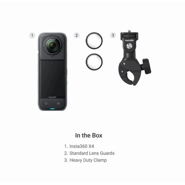 Action Camera Insta360 X4 Moto Bundle Cinsabma Moto Insta360