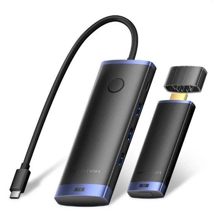 Vention USB‑C Docking Station 6‑σε‑1 (USB‑C 0.15 m) - TPVBB