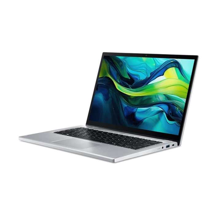 Laptop Acer Aspire Go Spin 14 Agsp14-31Pt-338B Intel Core 3 N355 14" Touchscreen 1920X1200 16GB LpDDR5 SSD 512GB Eng Win11Home Pure Silver Nx.J3Uel.002