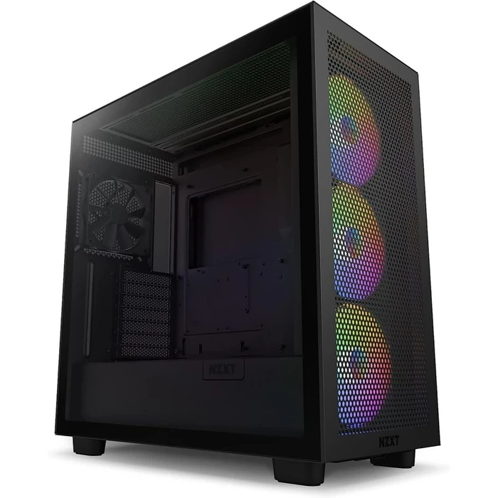 Κουτί Η/Υ Nzxt H7 Flow Rgb Midi Atx Eatx Miniitx Black Cm-H72Fb-R1