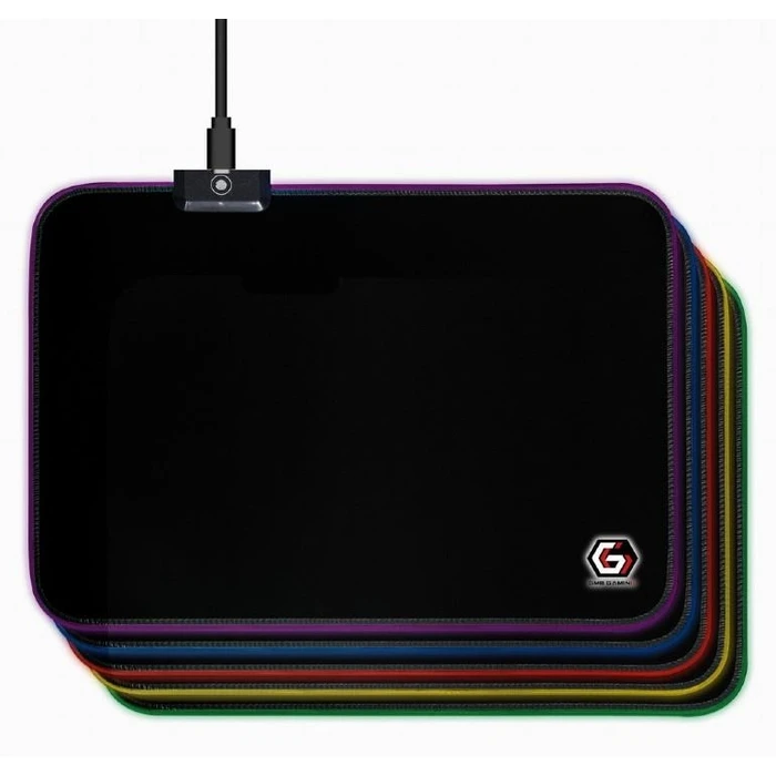 Mousepad Gembird Gaming Led Medium/Mp-Gameled-M