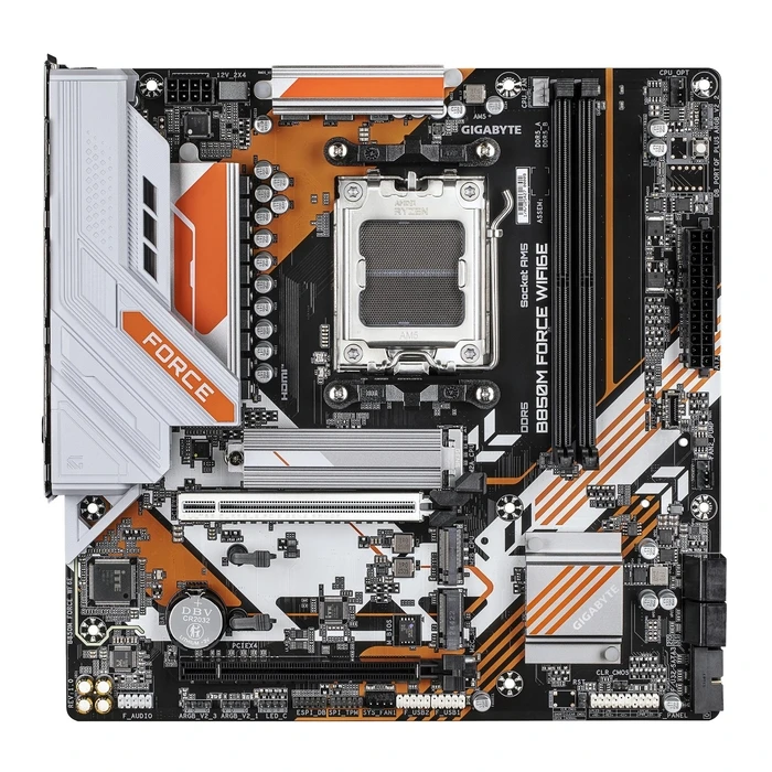 Motherboard Gigabyte / Amd B850 / Sam5 / Micro-Atx / DDR5 / Slots 2 / B850Mforcewf6E