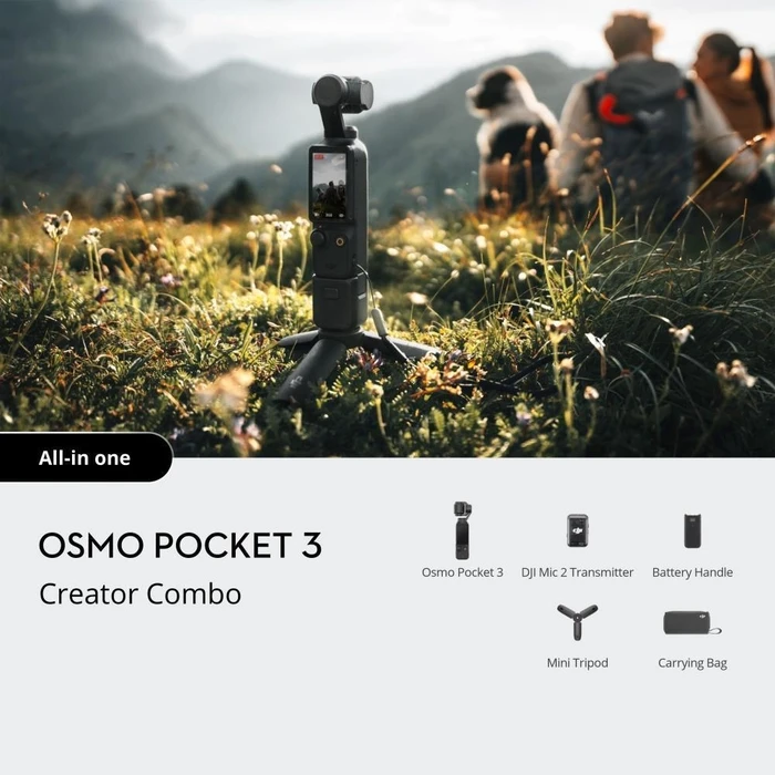 Action Camera Dji Pocket 3 Creator Combo/Cp.Os.00000302.04