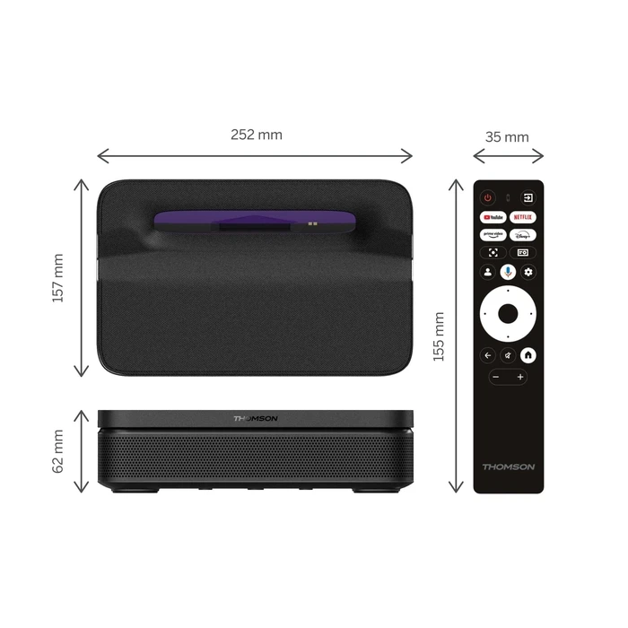 Projector Thomson 600 Lumens Pg55B