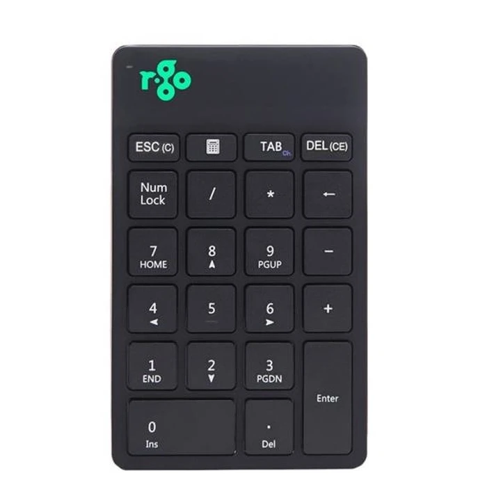 Πληκτρολόγιο Ασύρματο R-GO Tools Numpad Break/Black Rgoconmwlbl