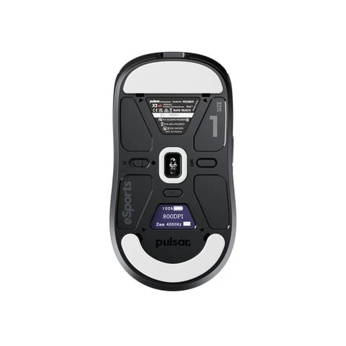 Ασύρματο Ποντίκι Pulsar Usb Optical Wrl X2 V3 Es Size1 Black Px23Es11