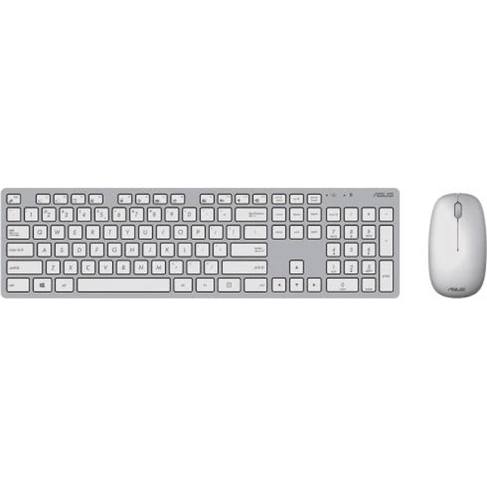 Σετ Πληκτρολόγιο & Ποντίκι Ασύρματο Asus Opt. W5000/White 90Xb0430-Bkm3A0