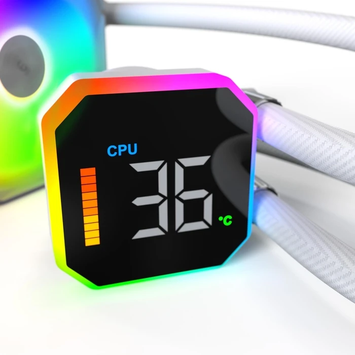 Υδρόψυξη Επεξεργαστή Montech Multi Socket White Hyperflow Digital 360