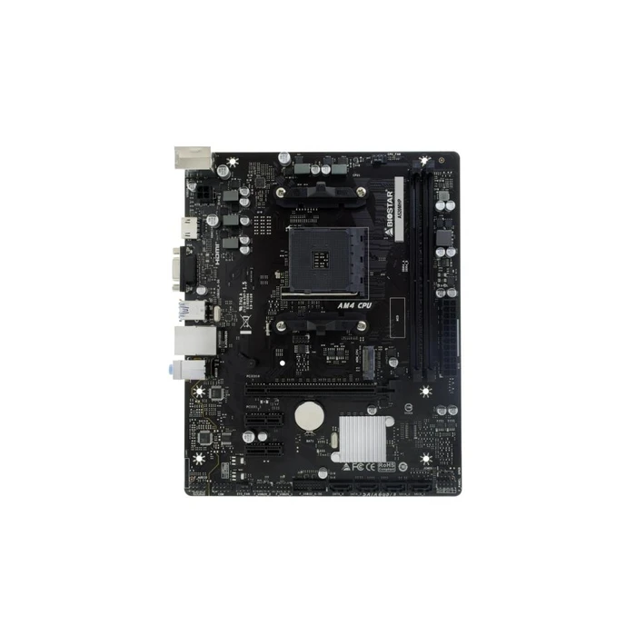 Μητρική Κάρτα Biostar Amd A520 Sam4 Micro-Atx DDR4 Slots 2 2Xpci-E 3.0 1X 1Xpci-E 3.0