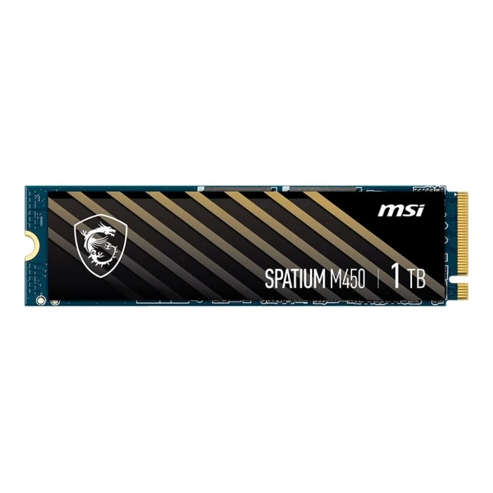 Σκληρός Δίσκος M.2 SSD 1TB MSI / Spatium M450 / Pcie Gen4 / Nvme / 3D Nand / S78-440L0M0-P83