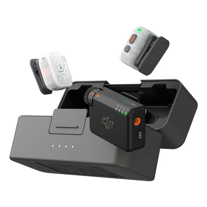 DJI Mic Mini 2S (2 TX + 1 RX + Θήκη Φόρτισης)