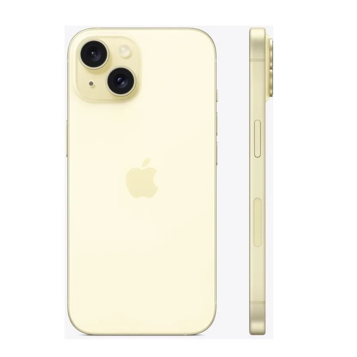 Smartphone Apple iPhone 15/512GB Yellow Mtpf3Zd/A