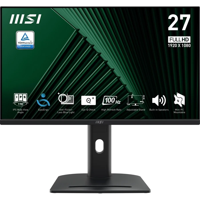 Monitor 27" MSI Pro Mp275Pg / Business / IPS / 100 Hz / Promp275Pg