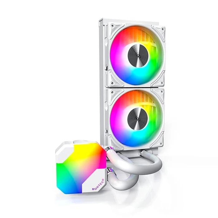 Υδρόψυξη Επεξεργαστή Montech Multi Socket White Hyperflow ArGB 240 (W)