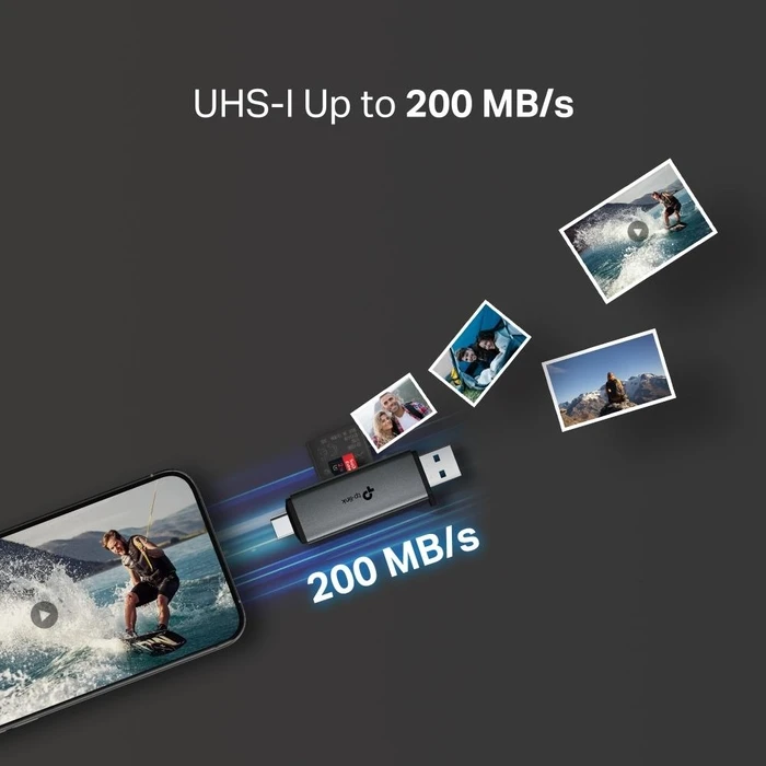 Card Reader TP-Link Usb-C Sd&Microsd Ua430D