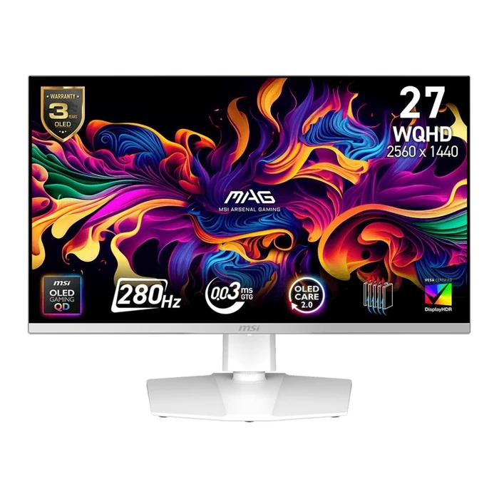 MSI MAG272QPW QD-OLED X28 26.5" Οθόνη QD-OLED 2560x1440 280Hz