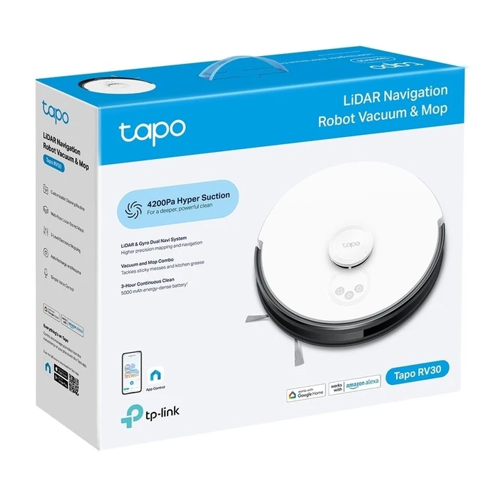 Σκούπα Ρομπότ TP-Link Tapo Rv30