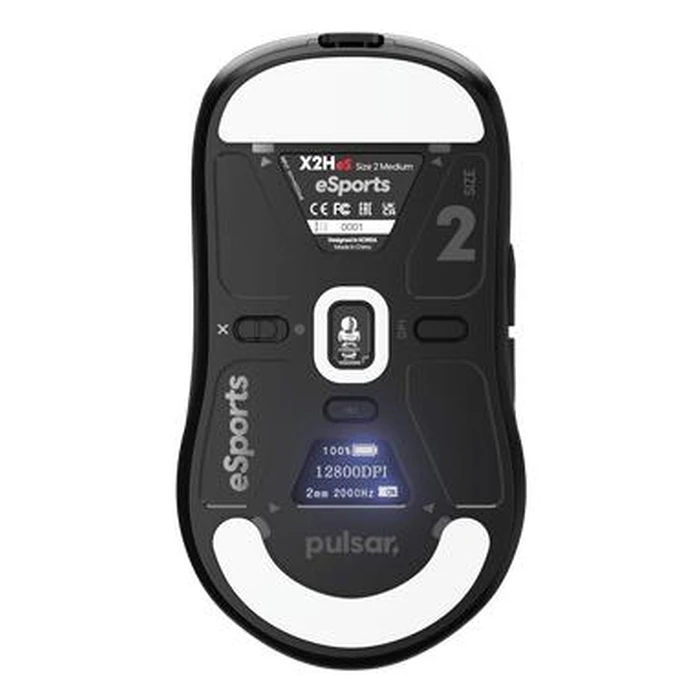 Gaming Ποντίκι Pulsar Usb Optical Wrl X2H V3 Medium Black Px2H3Es21
