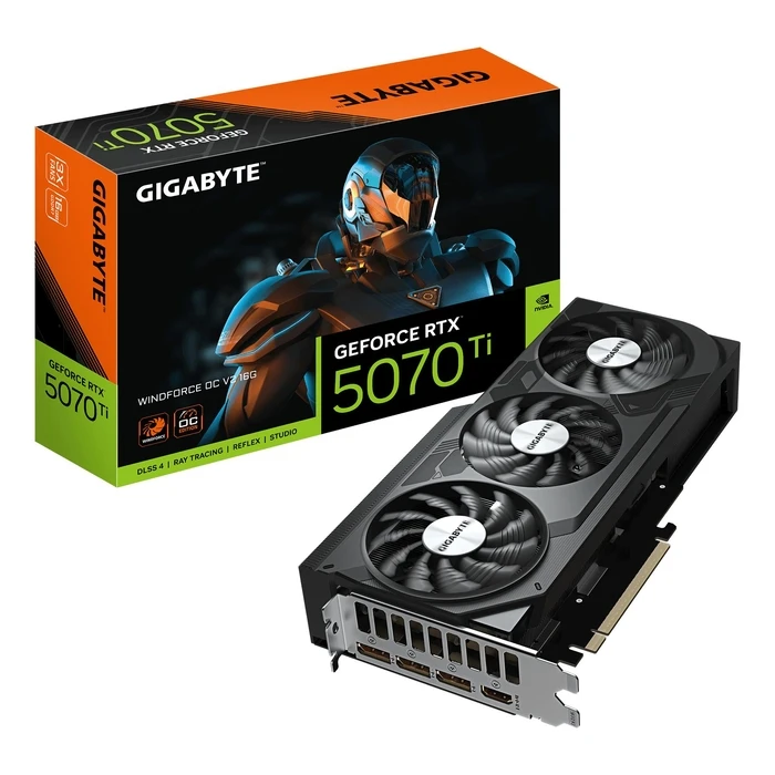 Κάρτα Γραφικών Gigabyte Nvidia Geforce RTX 5070 Ti 16GB Gddr7 Pci Express 5.0 Active N507Twf3Ocv2-16Gd