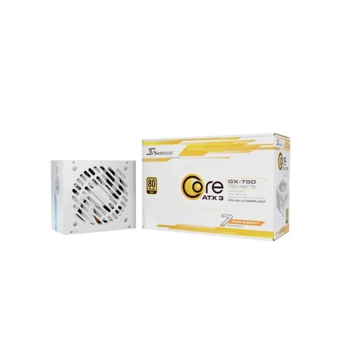 Τροφοδοτικό 750W Seasonic Core Gx White / 80 Plus Gold / Srp-Cgx751-A5A32Sf-W