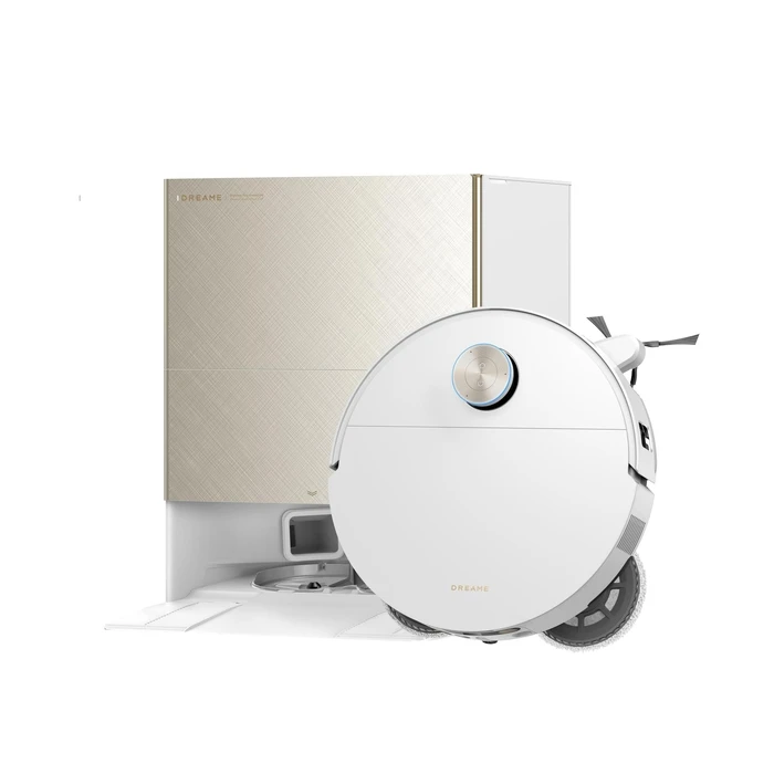 Dreame X60 Ultra Complete Σκούπα Ρομπότ με Χαρτογράφηση Laser & Απορρόφηση 35000Pa Λευκή
