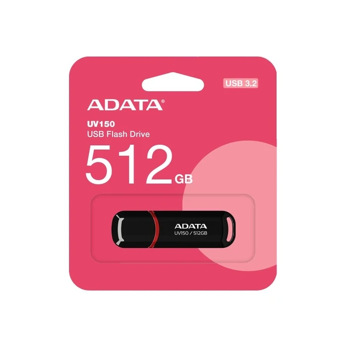 USB Flash 512GB Adata Black Auv150-512G-Rbk