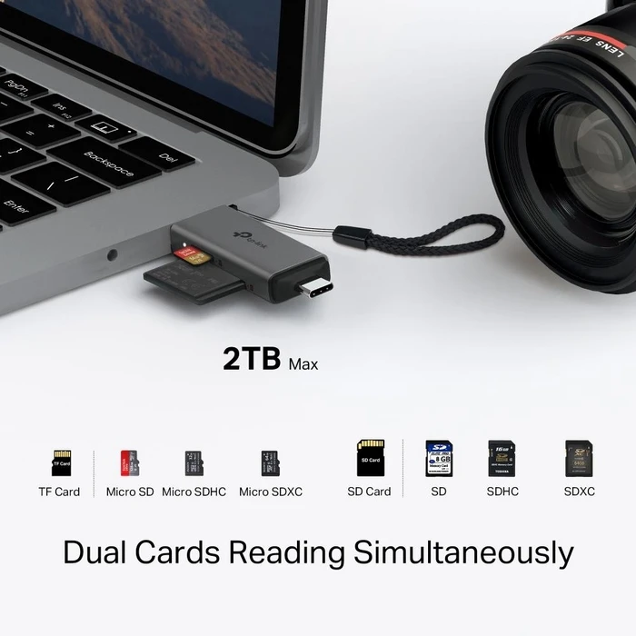 Card Reader TP-Link Usb-C Sd&Microsd Ua430D