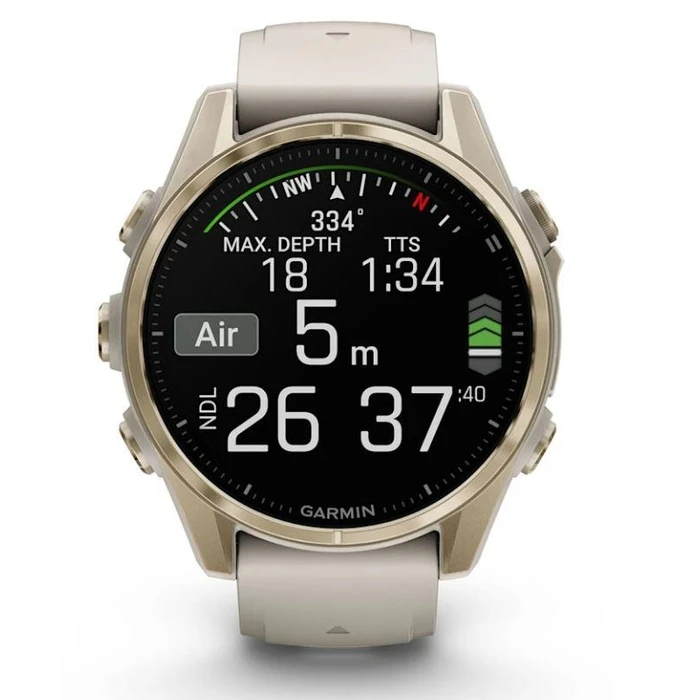Smartwatch Garmin Fenix 8 Sapphire/Soft Gold 010-02903-11