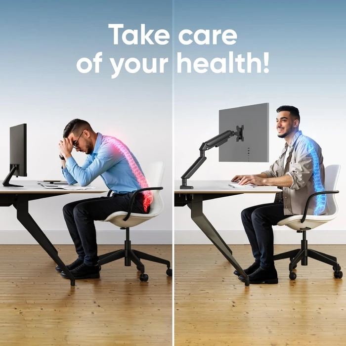 Βάση Monitor Onkron Desk Mount 13-32" Black G45-B