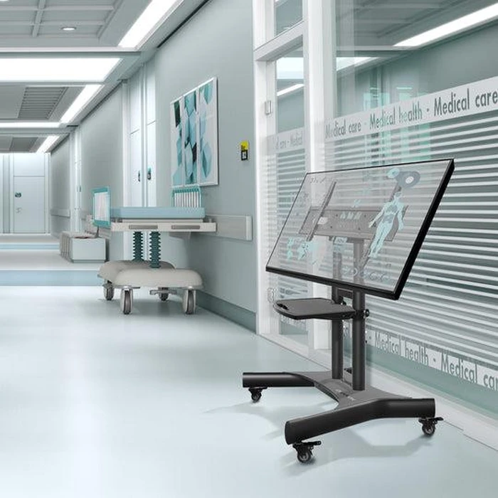 Βάση Τηλεόρασης Onkron Mobile Stand 50-83" Black Ts1380-B