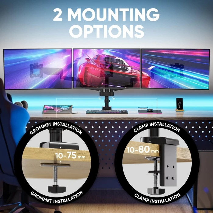 Βάση Monitor Onkron Desk Mount 13-32" Black G280-B