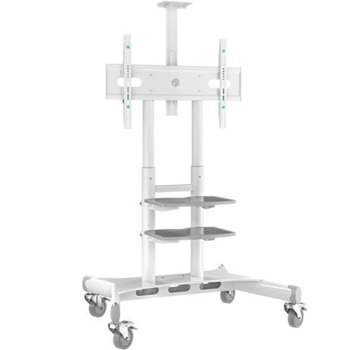Onkron TS1881-W Mobile TV Stand / Floor Mount for 50-86" TVs - White