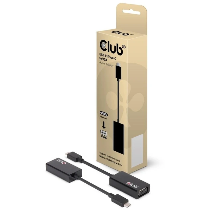 Αντάπτορας USB-C Club 3D to Vga/M/F Cac-1502