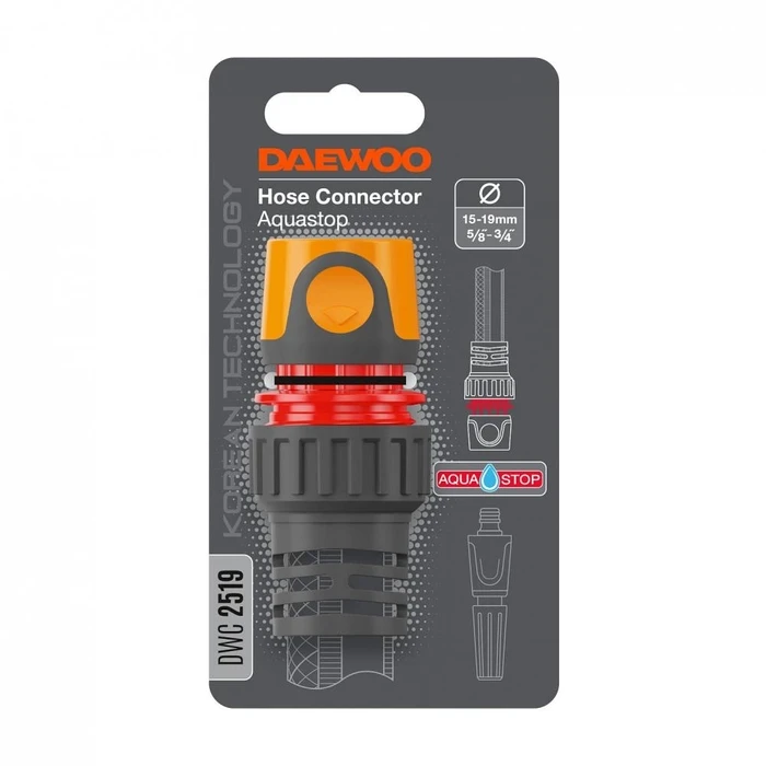 Αξεσουάρ Ποτίσματος Daewoo Σύνδεσμος Aquastop/3/4" Dwc 2519