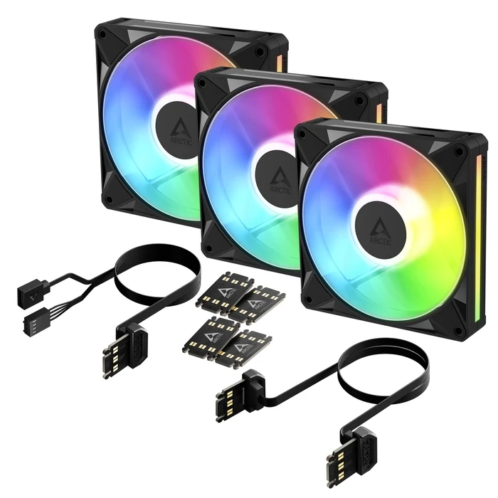 ARCTIC BioniX P14 A-RGB 140mm PWM - Σετ 3 τεμαχίων