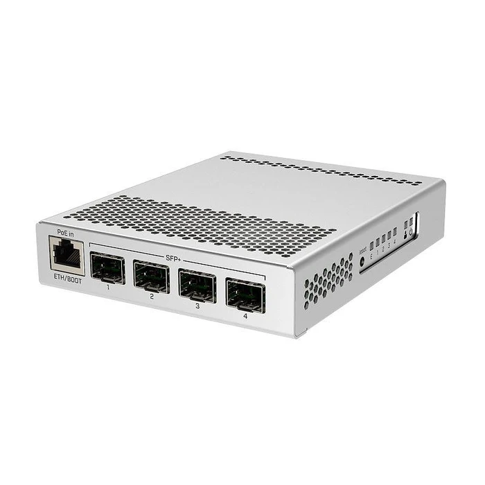 Network Switch Mikrotik 1X10Base-T 4Xsfp+ Poe Ports 1 Crs305-1G-4S+In