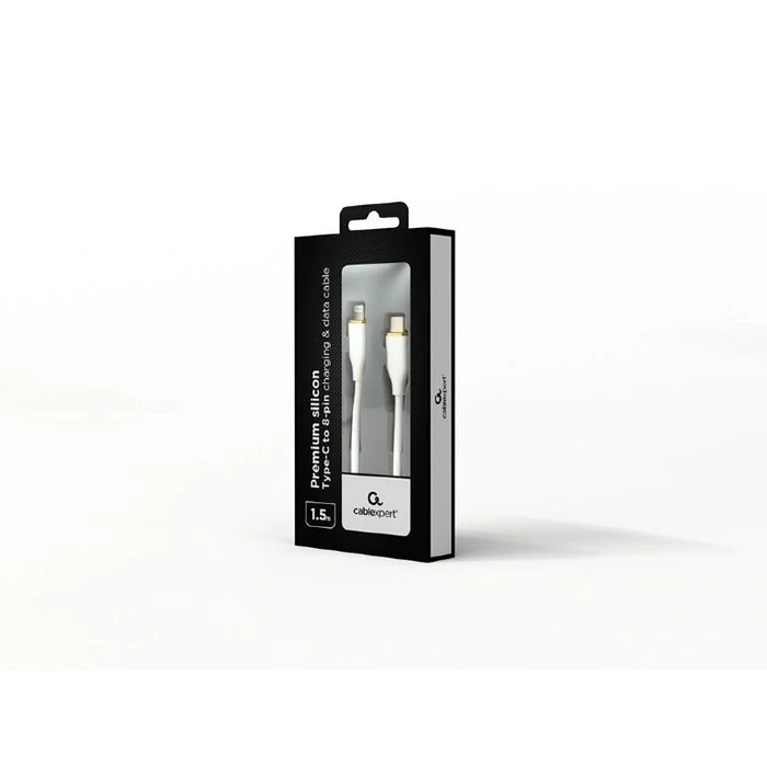Καλώδιο Gembird Lightning to USB-C 1.5M/Cc-USB2S-Cm8Pm-1.5M-W
