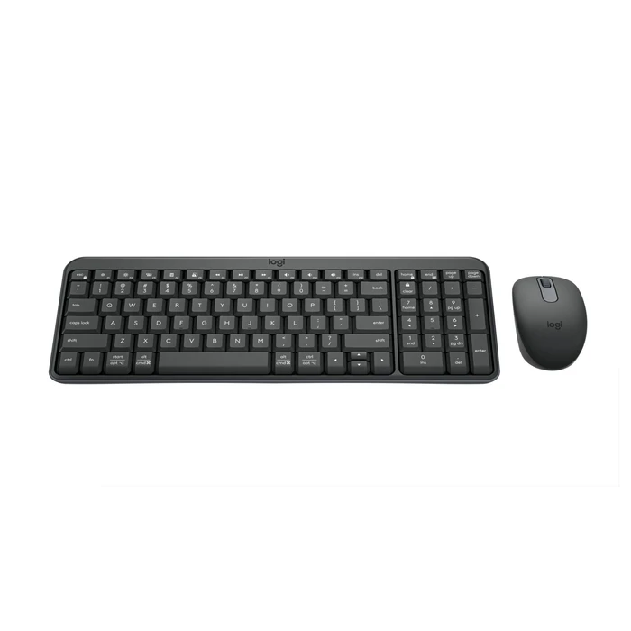 Logitech MK250 Ασύρματο Σετ Πληκτρολογίου και Ποντικιού (920-013519) - Γραφίτης