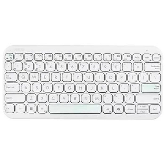 Πληκτρολόγιο Ασύρματο Asus Kw100 White/90Xb0880-Bkb4F0