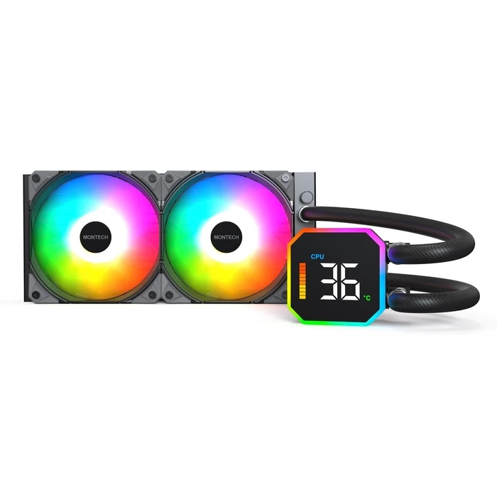 Υδρόψυξη Επεξεργαστή Montech Multi Socket Black Hyperflow Digital 240