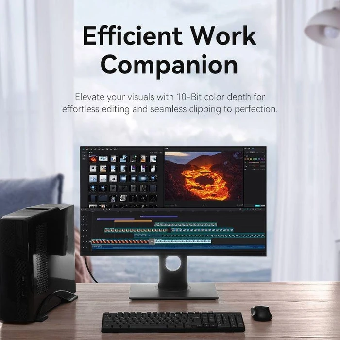 Καλώδιο DisplayPort Vention Cable Dp To Dp 5M Hakbj