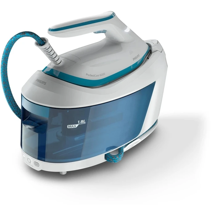 Philips PerfectCare Ironing Station PSG6022/20 - Steam Generator 2400W, 6.5 bar, 1.8L (Blue/White)