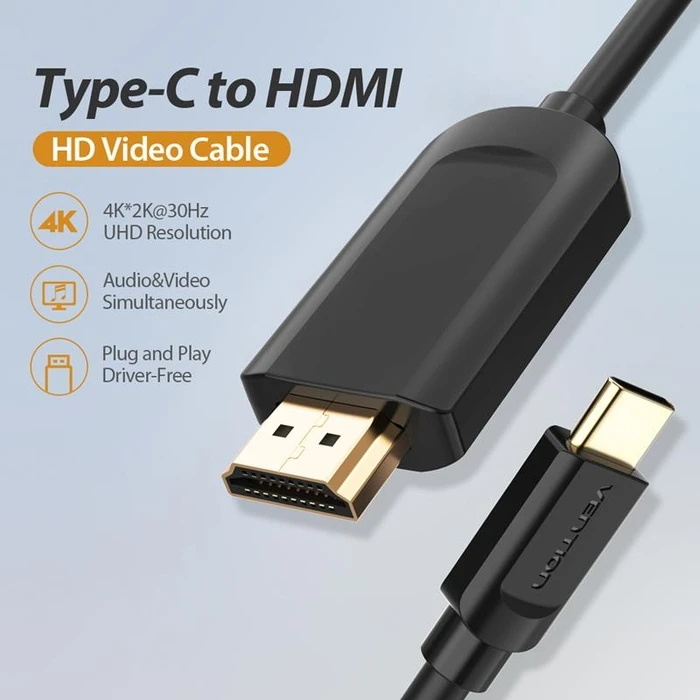 Καλώδιο Hdmi Vention To Usb-C 1.5M Cgubg