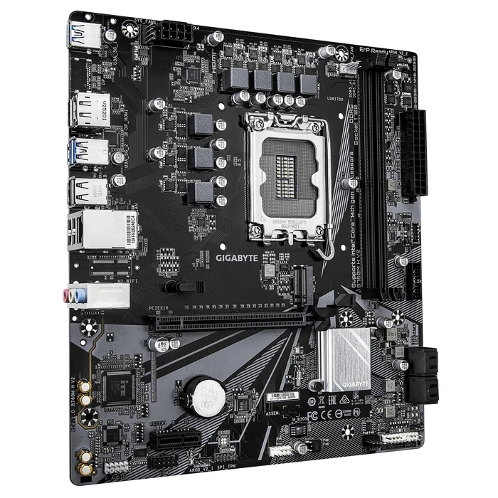 Motherboard Gigabyte Intel B760 Express / Lga1700 / Micro-Atx / DDR5 / Slots 2 / B760Mhv21.0