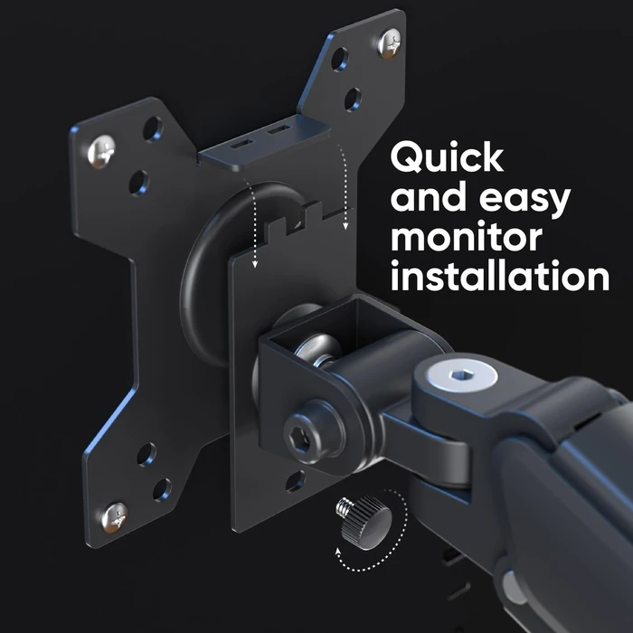 Βάση Monitor Onkron Desk Mount 13-32" Black G45-B